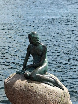 The Little Mermaid in Copenhagen