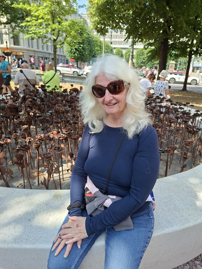 A quiet moment during the Scandinavia cruise